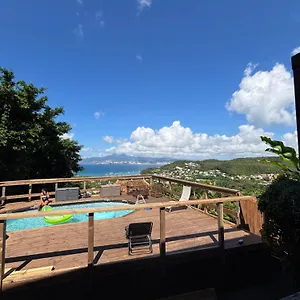  Appartement F2 Climatise Piscine Vue Mer Et Montagne Pelee Trois-Ilets